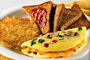 A delicious egg sandwich on a plate